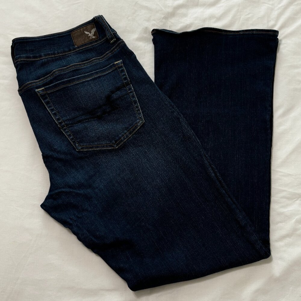 American Eagle Women´s Artist Flare Jeans, Size 14S